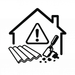 Asbestdemontage Icon Neu